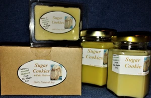 **NEW** Hand Poured Bakery Scents Soy Candles Tarts & Votives - Sugar Cookie - Picture 1 of 1