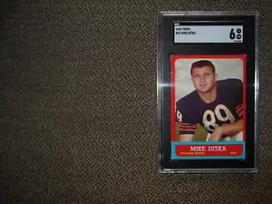 1963 TOPPS FOOTBALL SET ALTA QUALITÀ BREAK MIKE DITKA #62 SGC 6 - Foto 1 di 2