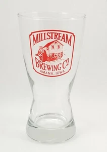 Bicchiere da bere MILLSTREAM BREWING, CO Amana, Iowa birra artigianale bar merce - Foto 1 di 7