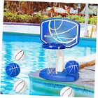  Mini Pool Basketball Hoop for Kids 16x12x27 inches 6 Swimming Pool Basketball 