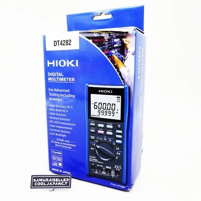Hioki Electric Dt4282 Digital Multimeter 10A Terminal Mounted Type 508 NEW - Image 1 of 4