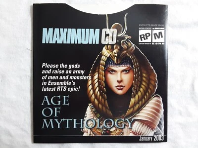 Age of Mythology, Opera 7.0 Chronograph game demo MaximumCD Jan 03 FREE SHIPPING - Image 1 of 3
