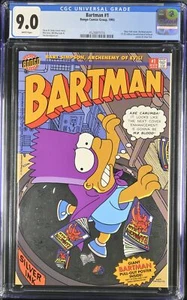 Bartman 1 CGC 9.0 Silver foil cover - Picture 1 of 3