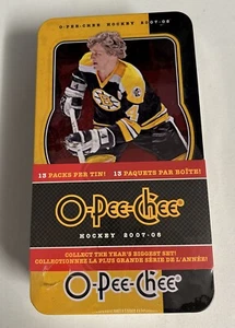 2007-08 Upper Deck O-Pee-Chee Hockey confezione da 13 latta sigillata in fabbrica - Foto 1 di 2