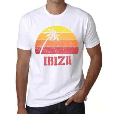 Camiseta Estampada para Hombre Palma, Playa, Puesta De Sol En Ibiza – Palm, - Imagen 1 de 4