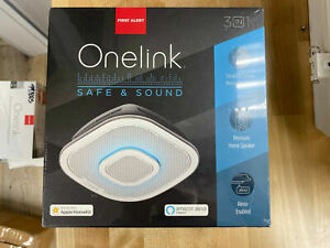 First Alert Onelink Safe & Sound Wired Smoke Carbon Monoxide Alarm Speaker NEW!