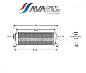 MS4261 Intercooler (AVA) - Imagen 1 de 1