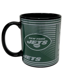 New York Jets Coffee Cup 11oz Hero Style Ceramic Mug NFL Official Merch - Picture 1 of 4