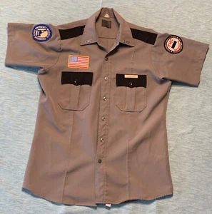 Vtg 80s FMC Phosphorus Chemical Pocatello ID Plant Security Guard EMT Uniform - Picture 1 of 13