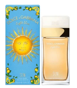 Dolce & Gabbana Light Blue Sun EDT Women 3.3 oz 100ml New with BOX - Picture 1 of 1