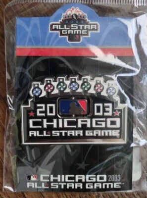 2003 MLB Chicago All Star Game White Sox Scoreboard Pin - Image 1 of 2