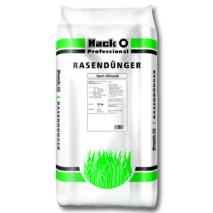 HACK Rasenlangzeitdünger Sport Allround 25 kg Rasendünger Profidünger Sportpl - Bild 1 von 1