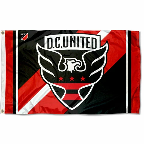 DC United Large Grommet Flag Cover