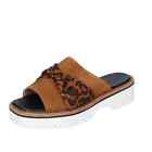 Women's shoes MADE IN ITALY 4 (EU 37) sandals brown leather BD291-37