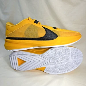 Nike Zoom Freak 5 TB Men's Size 12 Promo 'University Gold' Sneakers FN7089-701 - Picture 1 of 12