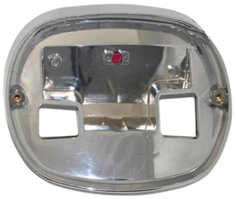 Custom Dynamics - TL-BASEPLATE-C - Taillight Base Plates, Chrome