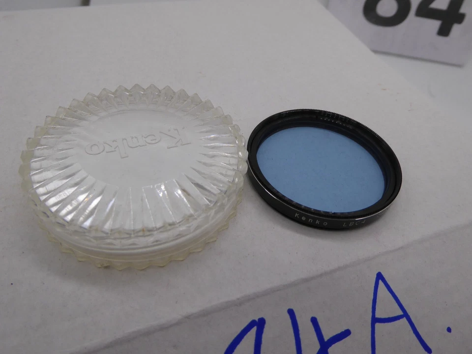 Kenko 40.5 mm lbc4 LIGHT BLUE  + KEEPER   VGC UNMARKED - Image 1 of 3