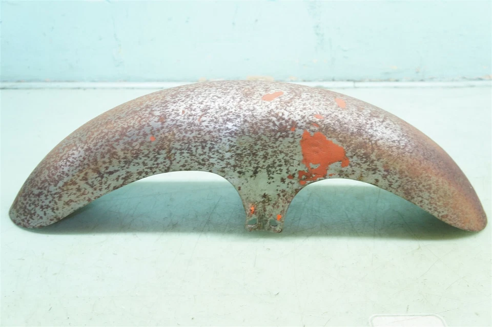 1948 Norton модель 18 ES2 500 одиночный *2245 переднее крыло вырез  - Изображение 1 из 4