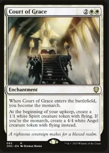 1x Magic The Gathering Court of Grace - Commander: Phyrexia: All Will Be One (ONC) #62 - Magic - Imagen 1 de 1