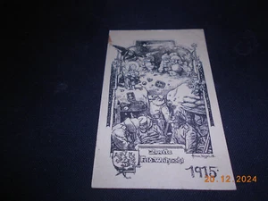 Kunstkarte Feldpost Weihnachten  im Felde 1915 Engel Schützengraben 6. Armee - Picture 1 of 3