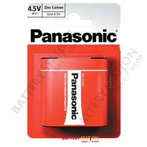 Panasonic Zinc Carbon 3LR12 1289 4.5V Batteries *Long Expiry Date* - Picture 1 of 6