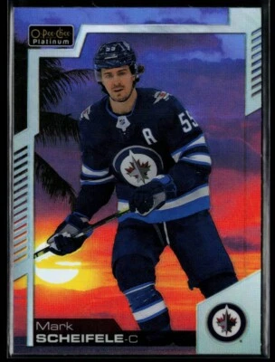 2020-21 O-Pee-Chee Platinum Sunset Mark Scheifele #137 - Image 1 of 2