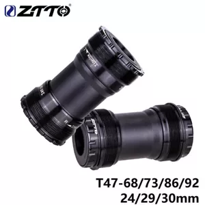Bicycle Bottom Bracket T47 Thread 47 68 73mm 24 DUB 29 30mm Sealed Bearing - Picture 1 of 18