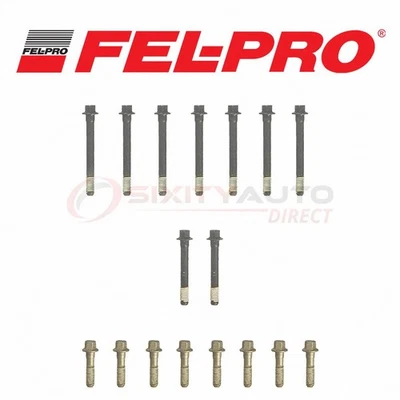 Fel-Pro Cylinder Head Bolt Set for 1958-1996 Chevrolet Impala 4.4L 4.6L 5.0L ha - Image 1 of 4
