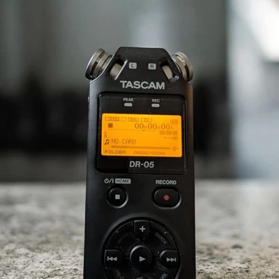 Tascam DR-05 Stereo Handheld Digital Recorder USB Audio Interface  - Image 1 of 2