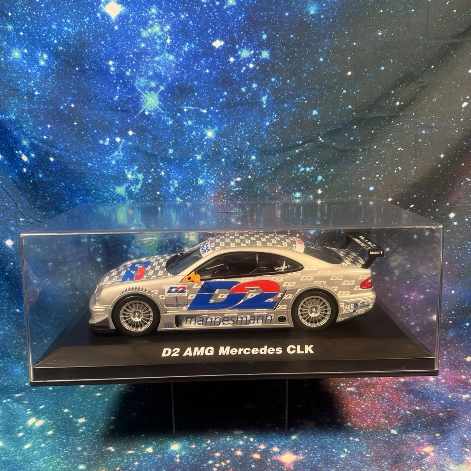 D2 AMG MERCEDES CLK модель автомобиля 1/12 в случае CARSON коллекционеров линии редкая - Изображение 1 из 4