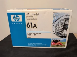 HP 61A Czarny toner LaserJet ~ Oryginalny OEM C8061A - Zdjęcie 1 z 3