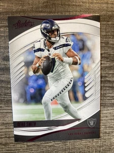 2025 Panini Absolute Pink #90 Geno Smith - Las Vegas Raiders - Picture 1 of 2