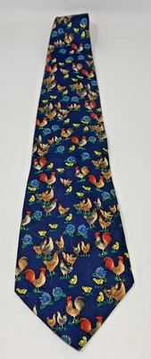 Gap Premium Authentic Neckwear Chicken 100% Silk Tie - Image 1 of 3