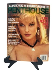 OCTOBER 1994 PENTHOUSE MAGAZINE VERY GOOD CONDITION RARE OCT 94 JULIE STRAIN - Imagen 1 de 2