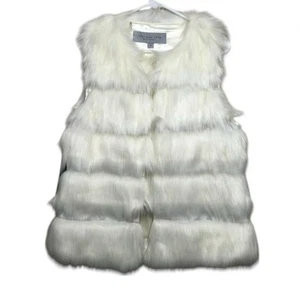 Marc New York women's faux fur vest size M - Picture 1 of 3