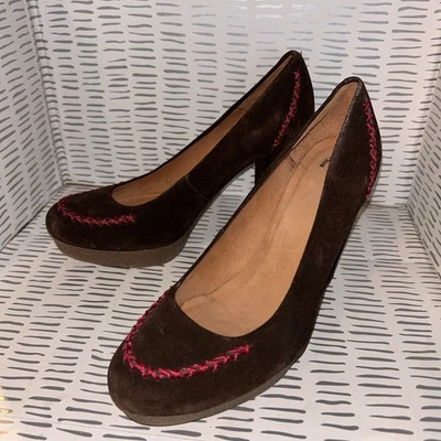 Anthropologie Holding Horses Tacones Mujer 39 Plataforma Bomba Marrón Sin usar, puntera Informal Foto 1 de 4