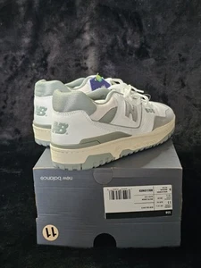 NUEVO Balance 550 Verde Blanco Goma BB550ESB Hombres Talla 11 *NUEVO SIN CAJA Sin Tapa - Imagen 1 de 11