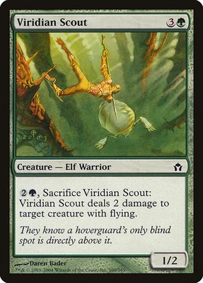(2x) VIRIDIAN SCOUT - Fifth Dawn – MTG Magic the Gathering Card - Common - Image 1 of 4