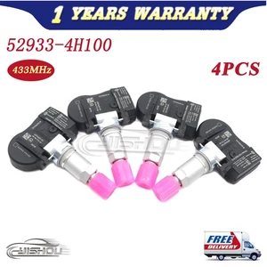 (4) 52933-4H100 TPMS Sensors For Hyundai H-1 / Starex Continental / VDO pre-pr - Picture 1 of 11