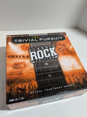 Trivial Pursuit Classic Rock Edition Board Game Music Hasbro 2011  - Image 1 of 4