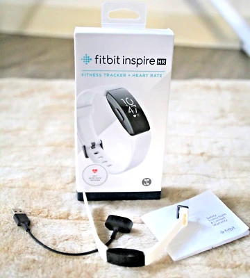 *fitbit Inspire HR* Aktivitätstracker Fitness Tracker - weiss in OVP + 26 Bänder - Bild 1 von 4