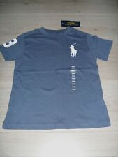 Ralph Lauren Boys Navy Blue T-Shirt (Age 4/4T Years) - New With Tags 