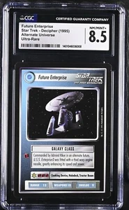 Star Trek CCG Decipher: Future Enterprise CGC 8.5 Alternate Universe Ultra-Rare - Picture 1 of 4