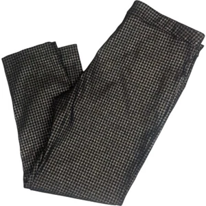 ZAC & RACHEL WOMENS BLACK & GOLD  DRESS PANTS SIZE 16 W36 L26.5 EUC - Picture 1 of 6