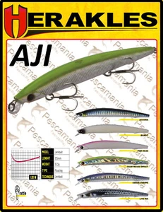 Herakles AJI 125 F jerkbait 125mm 13,2gr Artificiale spinning hard bait - Picture 1 of 13