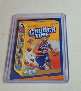 Inserto de prueba de prensa RJ Barrett 2020-21 Donruss Baloncesto Crunch Time - Imagen 1 de 1