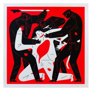 2023 Cleon Peterson - "Despierta de tu sueño" 24x24 - edición x/100 [Firmado] - Imagen 1 de 1