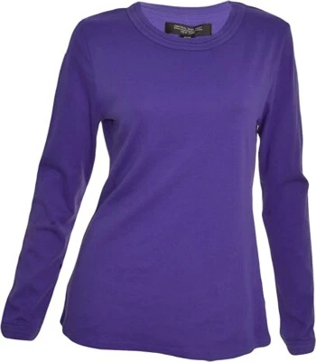 Camisa pulóver ligera de manga larga para mujer Central Park West talla pequeña Foto 1 de 4