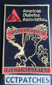 1999 AMERICAN DIABETES ASSOCIATION RIDE TO LIVE FIGHT DIABETES PATCH - Bild 1 von 2