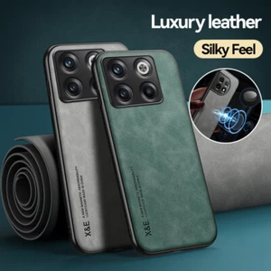 Funda Carcasa TPU Cuero Magnética Antigolpes para Oneplus 12 11 10T 9 8 7 Ace 2 Pro - Imagen 1 de 16